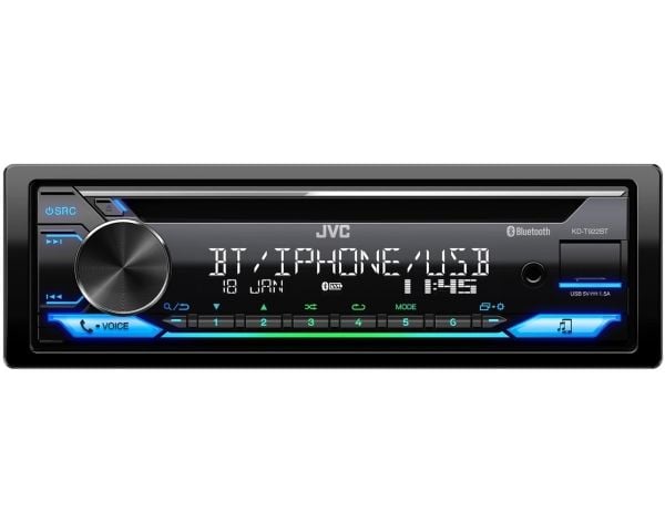 JVC KD-T922BT Bilradio med Bluetooth - 1-DIN JVC KD-T922BT Bilradio med Bluetooth - 1-DIN