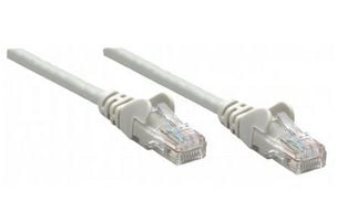 Intellinet Cat6, SFTP, 0.25m, 0,25 m, Cat6, S/FTP (S-STP), RJ-45, RJ-45, Grå