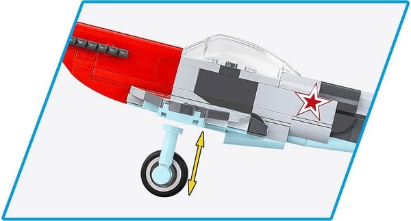 COBI Yakovlev Yak-3, Byggeklosser, 7 år, 140 stykker