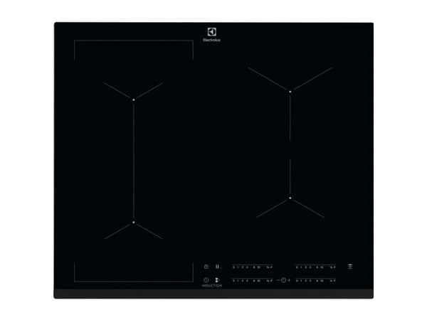Electrolux EIV634 induktionshäll 60 cm 4 zoner Hob2Hood®, svart