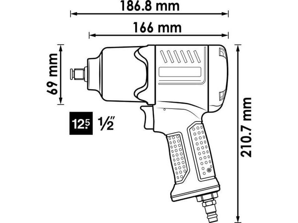 Vigor V4800, Iskuväännin, Punainen