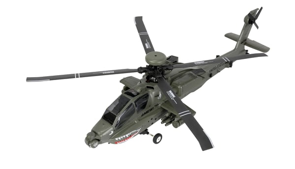Amewi Apache AH-64D CP helikopteri 6G/3D RTF vihreä 16+
