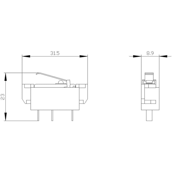 Siemens 3NP1910-1FA00 apukytkin 1 kpl
