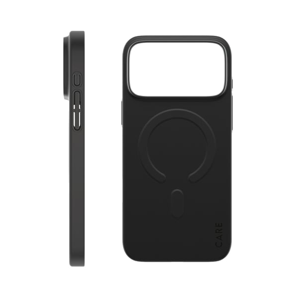 CARE by PanzerGlass SL1M - Beskyttende deksel for mobiltelefon - MagSafe-samsvar - polykarbonat (PC) - svart - for Apple iPhone 17 Pro Max, 18 Pro Max