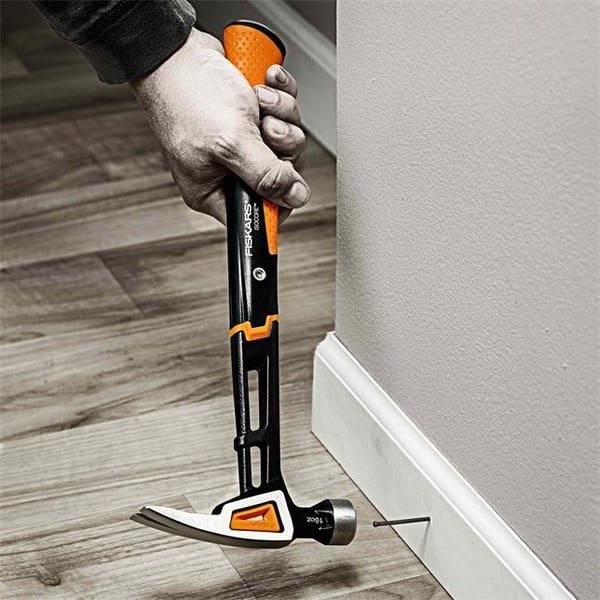 Fiskars 1020213, Timpurinvasara, Terästä, Musta, Terästä, Keltainen, 136 mm, 32 mm, 342 mm