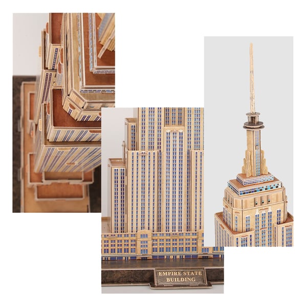 CubicFun The Empire State Building, 66 styck, Byggnader