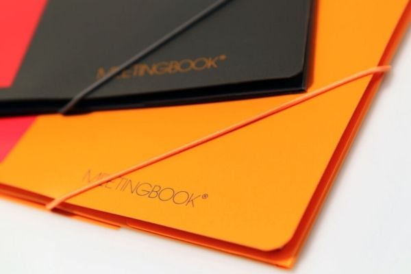 Notesbog Oxford International Meetingbook, A4+, linjeret