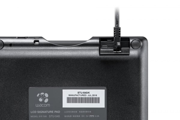 Wacom STU-540-CH2, langallinen, 2540 lpi, 108 x 65 mm, USB, 0,5 mm, kuulakärkikynä