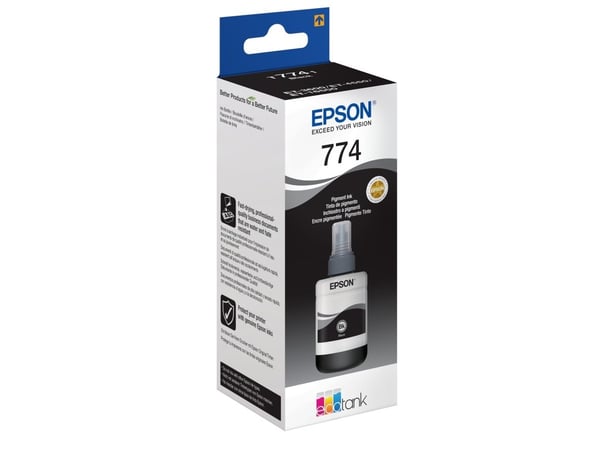 Epson T7741 - 140 ml - svart - original - påfyllnadsbläck - för EcoTank ET-16500, ET-3600, ET-4550, ET-4550 Stickers, M200
