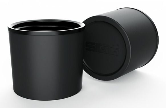 SIGG 8789.20, Sett, 0,5 l, Kopp, Universell, Svart, Rustfritt stål