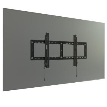 Chief Fit Large Fixed Display Wall Mount - For Displays 43-86" - Black - Monteringssats - för platt panel - svart - skärmstorlek: 43"-86" - väggmon...