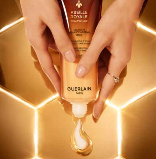 Guerlain Abeille Royale hodebunns- og håropplysende og reparerende maske 200 ml