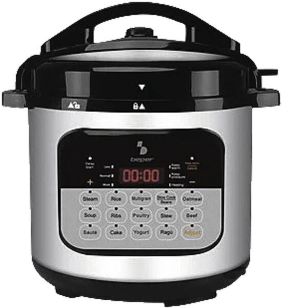 Beper P101COS002, 6 l, 1000 W, Svart, Sølv, Berøringskontroll, 285 mm, 340 mm