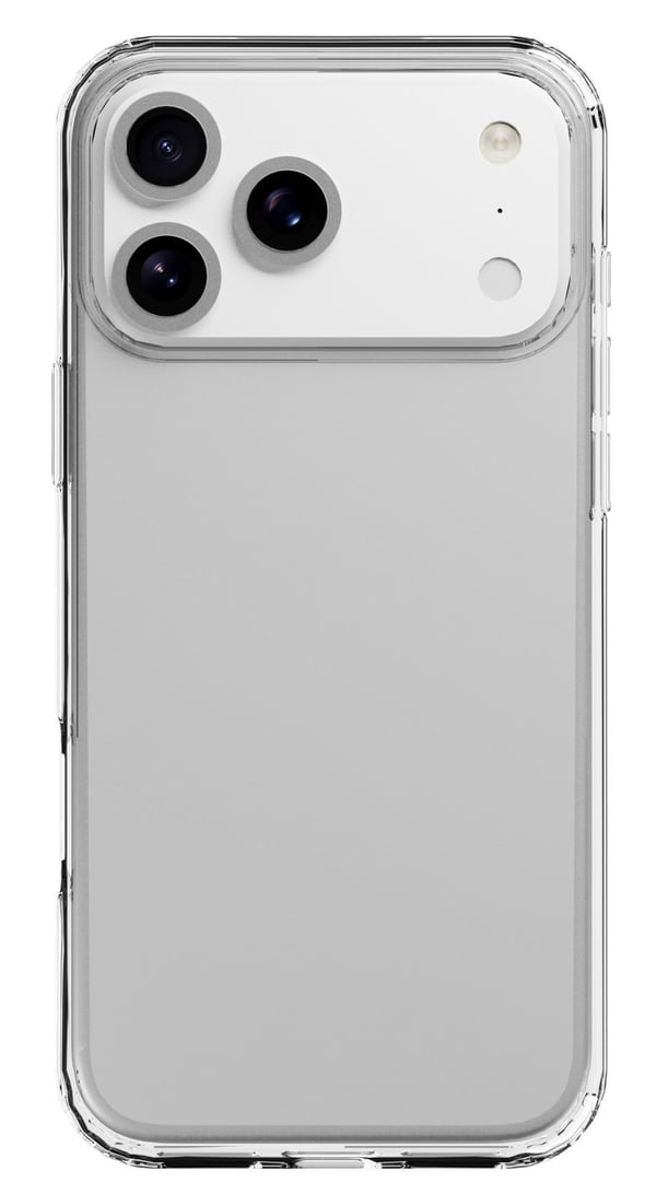 Cellularline CLEARDUOIPH17PRMT, Etui, Apple, iPhone 17 Pro Max, 17,5 cm (6.9"), Gjennomsiktig