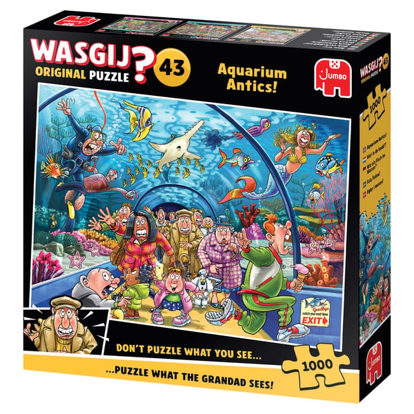 Wasgij 1110100585, 1000 stykker, Landskap, 15 år