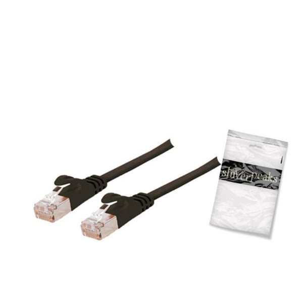 shiverpeaks BASIC-S, Cat7, 5m, 5 m, Cat7, U/FTP (STP), RJ-45, RJ-45, Sort