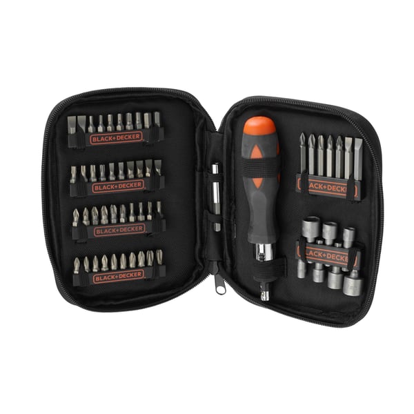 BLACK+DECKER A7104-XJ tarvikesarja 56 osaa