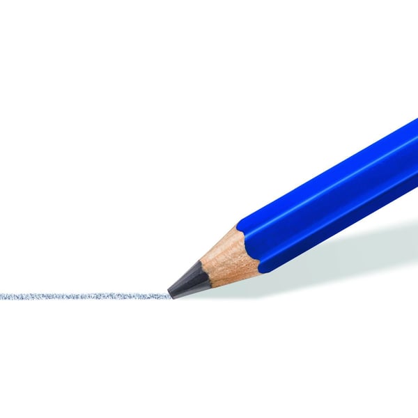 STAEDTLER Mars Lumograph 100A - Vannfargeblyant - grafitt - 4B, 6B, 8B - 3.6 mm (en pakke 3)