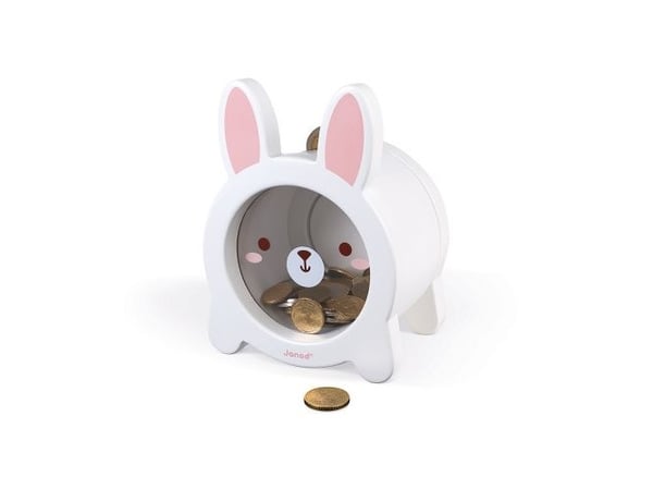 Janod Rabbit puinen rahakirstu
