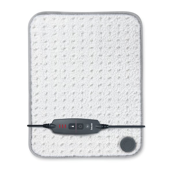 Beurer HK43 Super Cosy värmedyna 3 värmelägen 90 min autoavstängning, vit