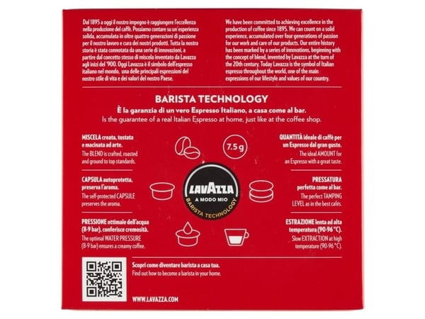 Lavazza Kapsułki do ekspresu LAVAZZA Espresso Passionale A Modo Mio 36 sztuk