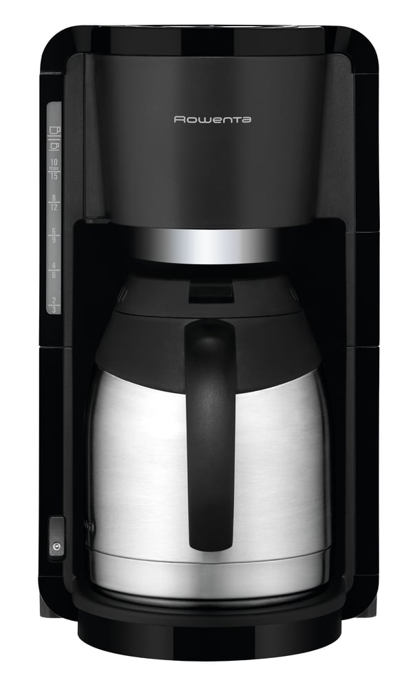 Rowenta Milano Thermo CT 3818 - Kaffemaskin - 10 kopper - sort/rustfrit stål