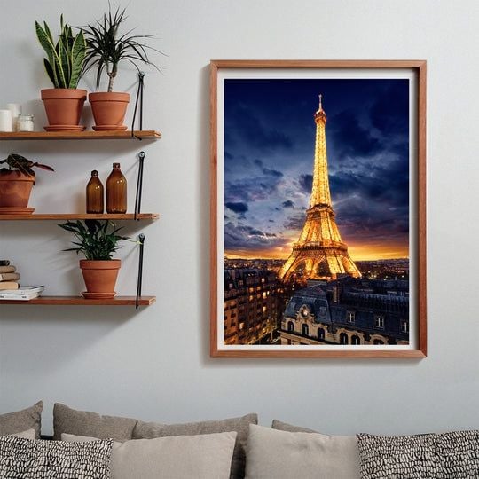 Clementoni Puslespil HQC Tour Eiffel 2020, 1000 brikker
