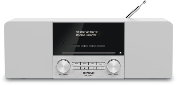 TechniSat 3 - Lydsystem - 2 x 10 watt - hvit