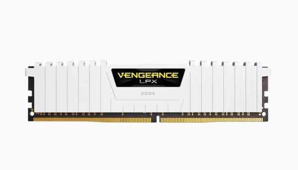 CORSAIR Vengeance LPX - DDR4 - sats - 32 GB: 2 x 16 GB - DIMM 288-pin - 3200 MT/s / PC4-25600 - CL16 - 1.35 V - ej buffrad - icke ECC - vit