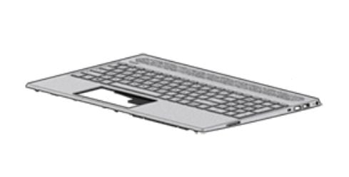 HP L35339-B31, Underhölje + tangentbord, Holländsk, Tangentbord med bakgrundsbelysning, HP, Pavilion 15