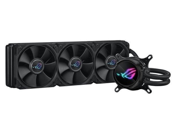 ASUS ROG Strix LC III 360, All-in-one-nesteenjäähdytin, 12 cm, Musta