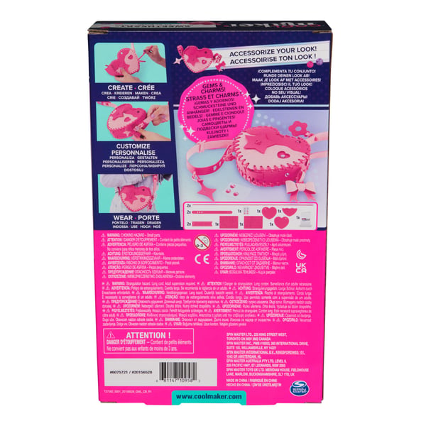 Cool Maker Pink Heart Purse Kit