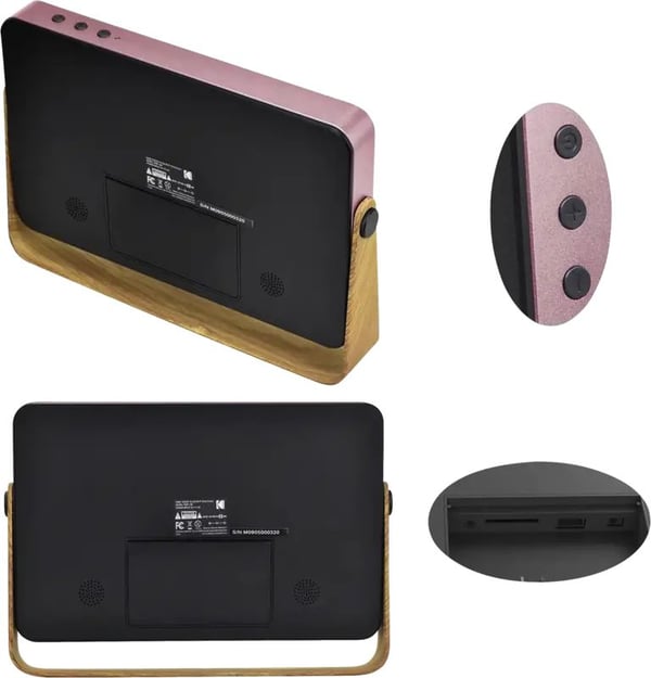 Kodak RWF108PINK, 25,4 cm (10"), 1280 x 800 pikseliä, IPS, 16:10, JPEG, AVI, H.264, MPEG1, MPEG2, MPEG4