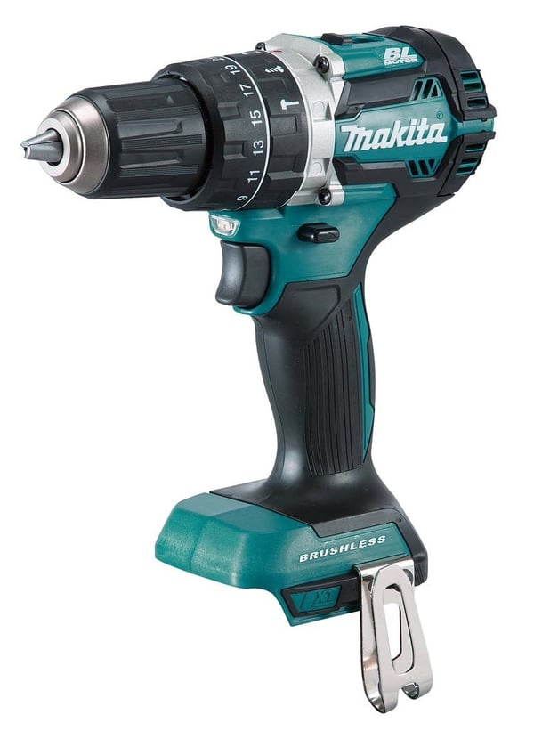 Makita DHP484Z - Hammerbor/driver - trådløs - 2 hastigheter - nøkkelfri borhylse 13 mm - 54 N·m - uten batteri - 18 V
