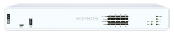 Sophos XGS 138, 19,1 Gbit/s, 10,5 Gbit/s, 6,6 Gbit/s, 5850 Mbit/s, 4750 Mbit/s, 1700 Mbit/s