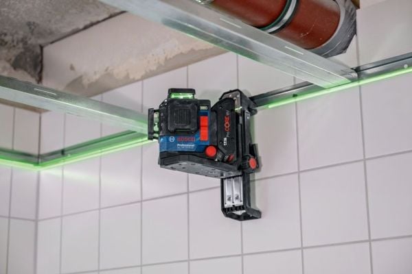 Bosch DK 20 Professional, Batterilader, Bosch, LB 10, RM 10, RM 20, GLL 18V-120-33 CG, EXLL18V-120-33CG, Sort