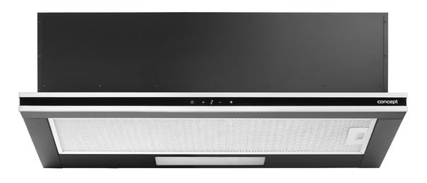 Concept OPV3890, 620 m³/t, Ducted/Resirkulerende, 68 dB, 65 cm, 70 cm, Semi-innebygd (uttrekkbar)
