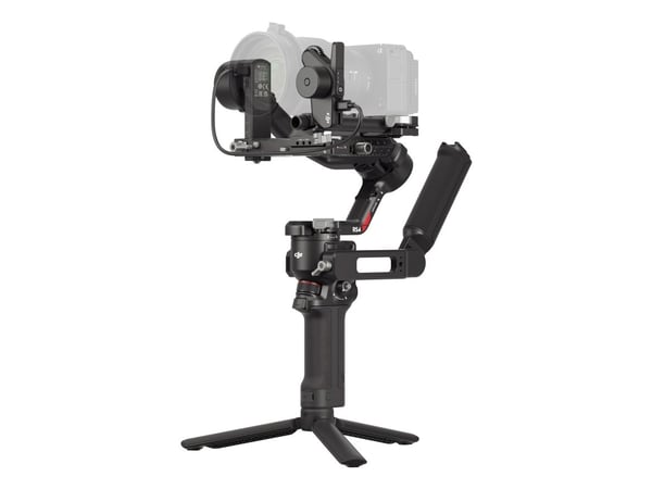 DJI RS 4, Käsikameran vakauttaja, Alumiini, musta, 1/4", Universaali, 360°