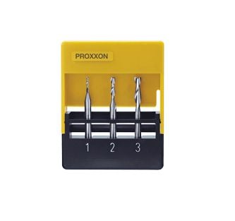 Proxxon 27116, Roterende fresestål, Aluminium, Messing, Metall, Plast, Stål, 3 mm, Sort, Sølv, Gult
