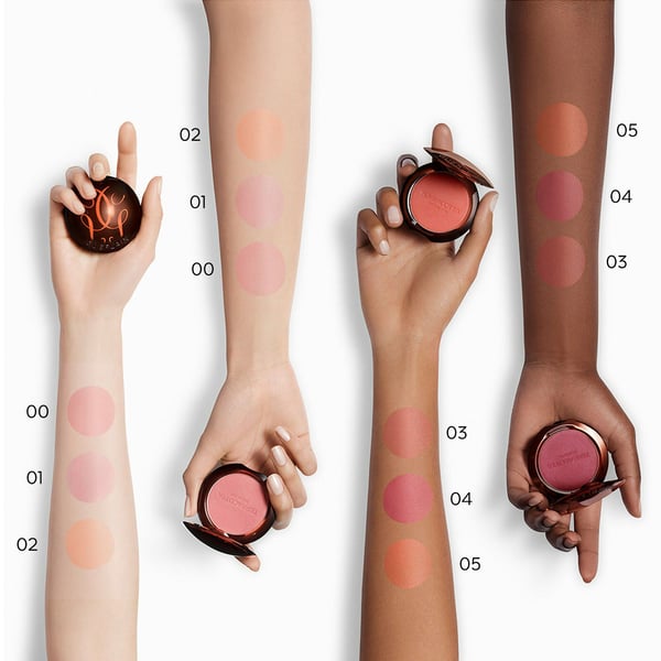 Guerlain Terracotta puuteriposkipuna 04 tumma pinkki terve luonnonhehku 5 g