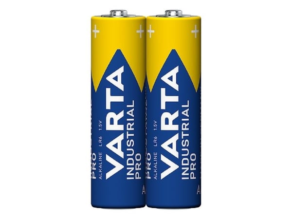 Varta Industrial Pro, Engangsbatteri, AA, Alkalinsk, 1,5 V, 2 stykker, Tyskland