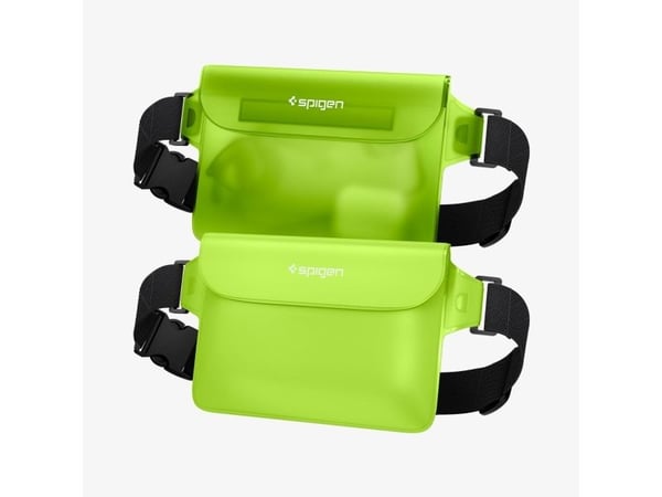 Spigen universellt vattentätt fodral & midjeväska Zielone AMP06023