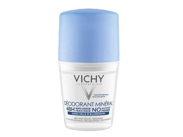 Vichy 48H Mineral Deo Roll-On - Dame - 50 ml
