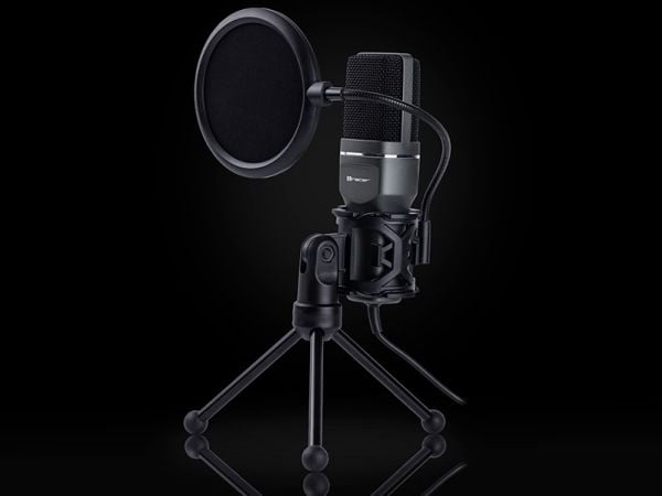 Tracer TRAMIC46419, Kannettavan tietokoneen mikrofoni, 45 dB, 20 - 20000 Hz, 2200 O, Langallinen, USB