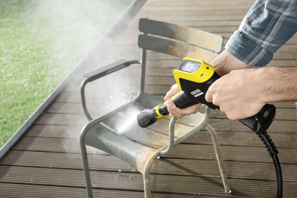 Kärcher K 5 Smart Control WSK, Rett opp, Elektrisk, 10 m, Høyt trykk, 5 m, Svart, Gult