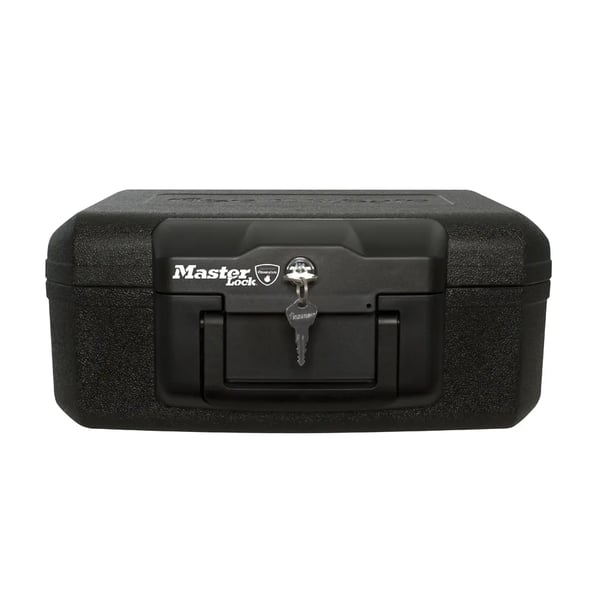 Master Lock No. L1200 - Liten - portable safe for cell phone / documents / flash drives - svart