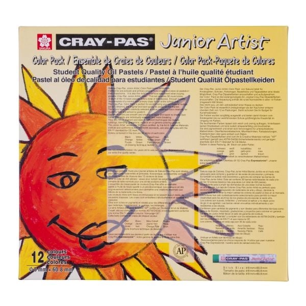 Sakura Cray-Pas Junior Artist oljepastellsett klasseromsboks | 432 deler