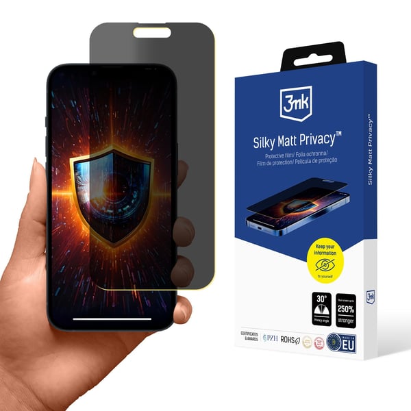3Mk Privacy Film 3 for mobiltelefoner Apple iPhone 15 Pro