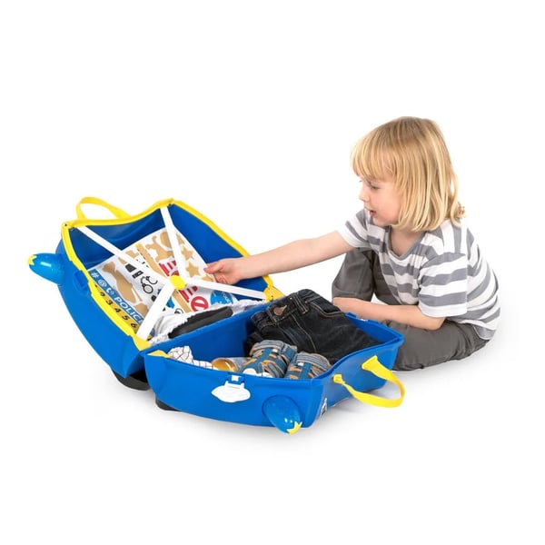Trunki Barnekoffert Trunki Percy Politibil