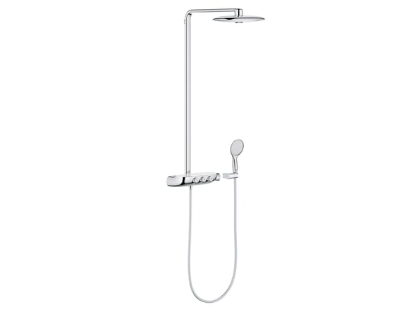 GROHE regndusjsystem SmartControl 360 DUO, 109 cm, 1,75 m, krom